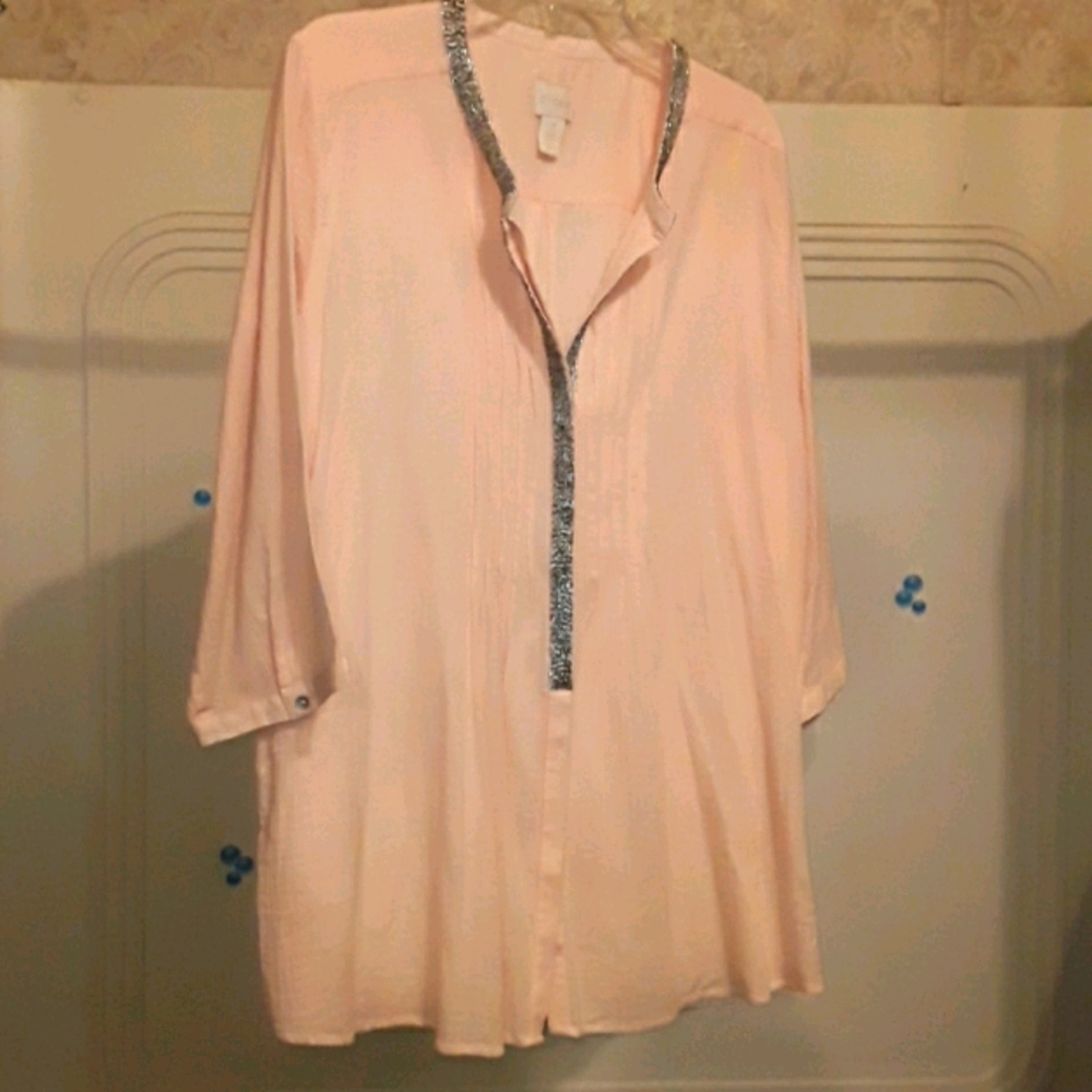 Chico's Light Pink Top Size 3